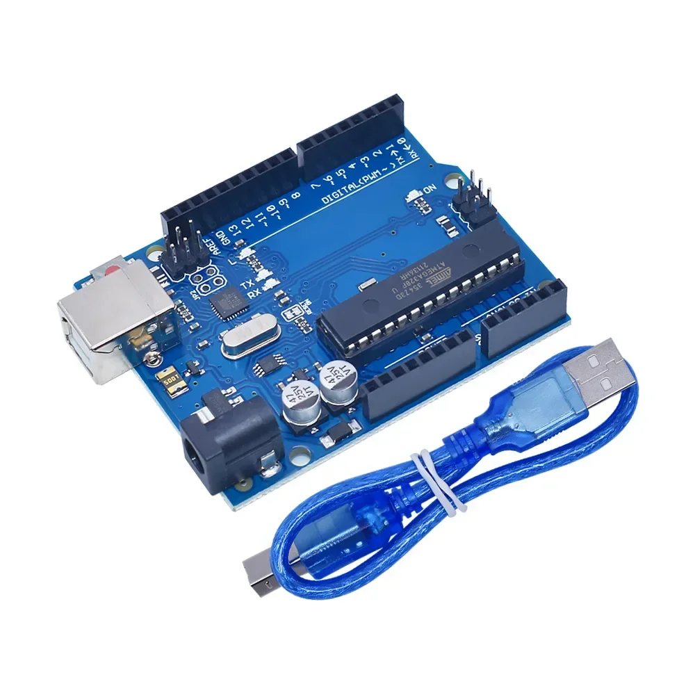 UNO R3 Official Box ATMEGA16U2 / UNO+WiFi R3 Original ATMEGA328P Chip CH340G For Arduino UNO Development Board WeMos ESP8266