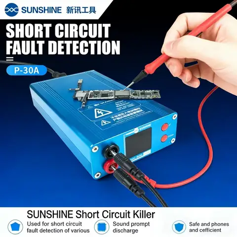 SUNSHINE P-30A Short Circuit Killer Fault Point Automatic Burnout Efficient For Mobile Phone Computers Repair Tools For Mechanic