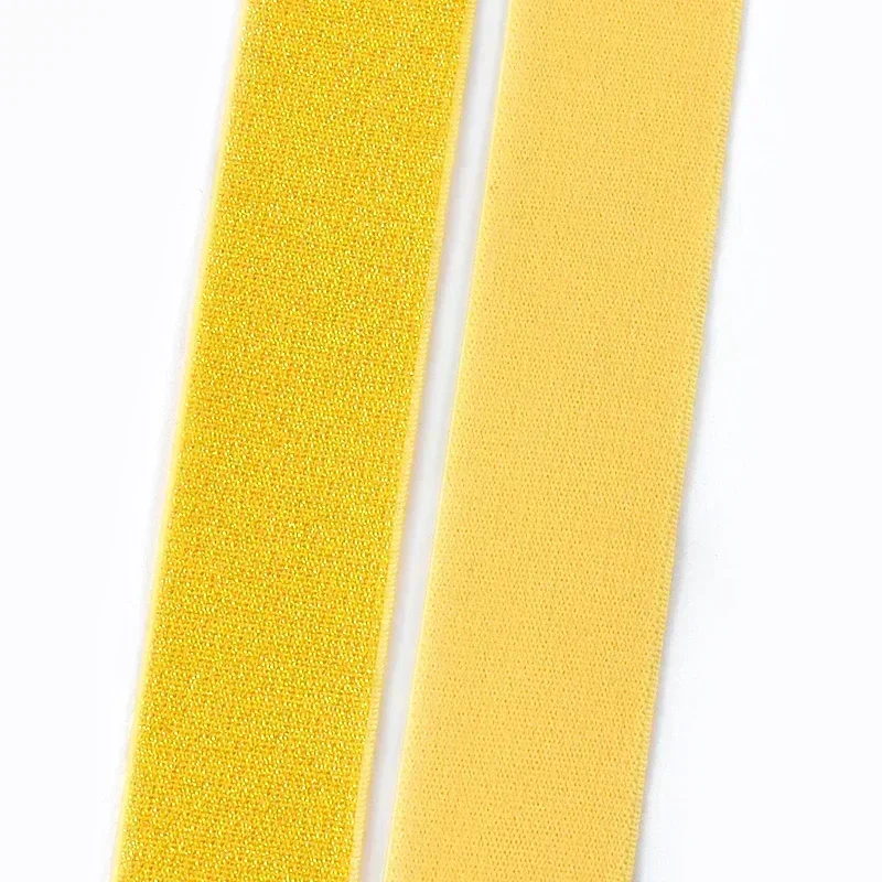 Gold Silver Silk Elastic Bands for Sewing