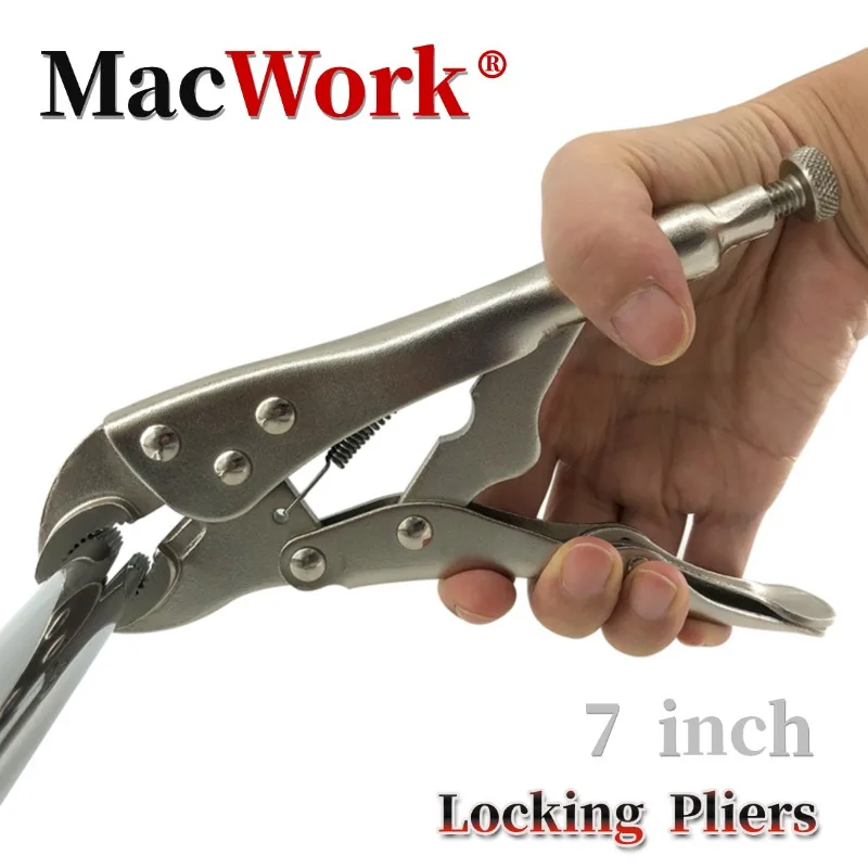 

7-дюймовые плоскогубцы, металлические плоскогубцы с прочным фиксатором, зажимной инструмент, универсальные плоскогубцы, механические многофункциональные плоскогубцы, ручные инструменты