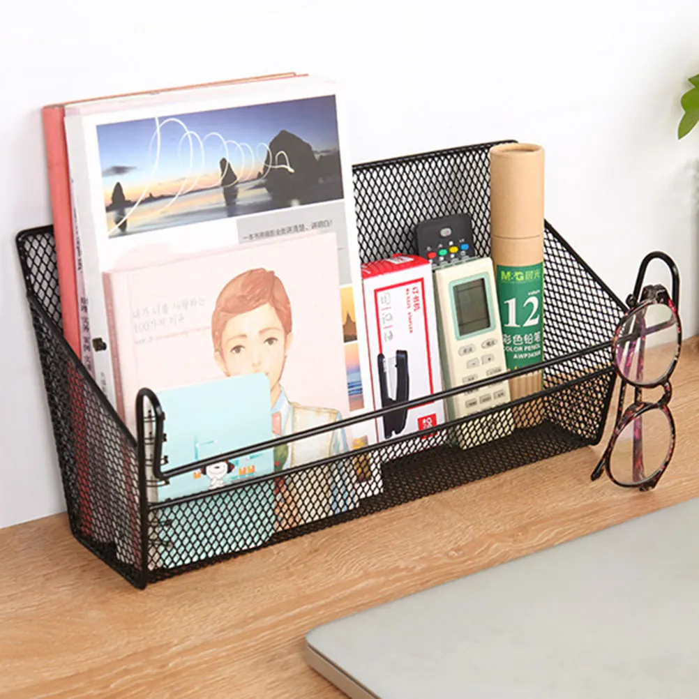 2 قطعة سلة السرير عنبر الحل التخزين الإبداعي لا الحفر المطلوبة عنبر سلال معلقة #3