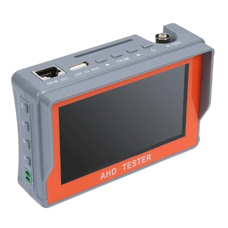 Anpwoo Mini CCTV TVI اختبار 4.3 بوصة HD AHD CCTV تستر رصد AHD 1080P التناظرية كاميرا اختبار PTZ UTP كابل تستر 12 فولت 1A الناتج