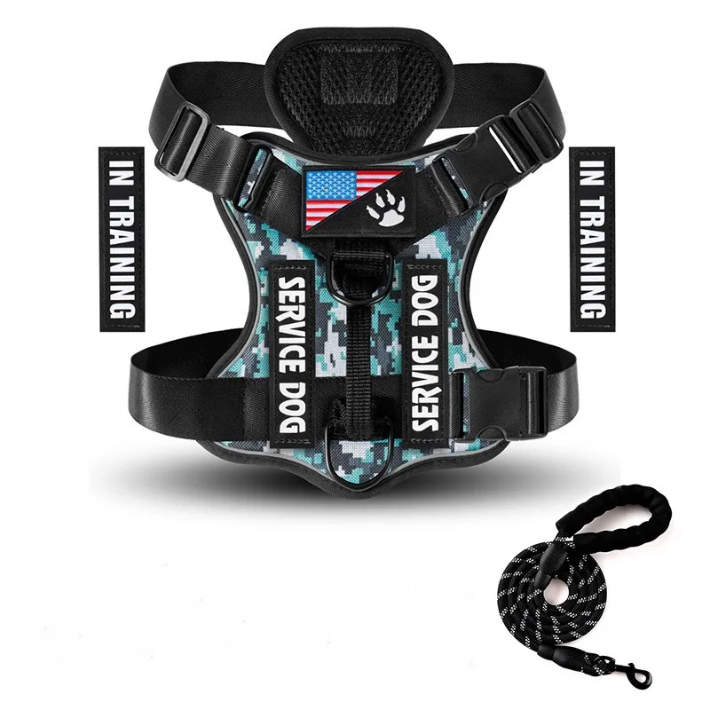 

Professional Service Dog Training Harness Set: Comfort, Visibility, and Control