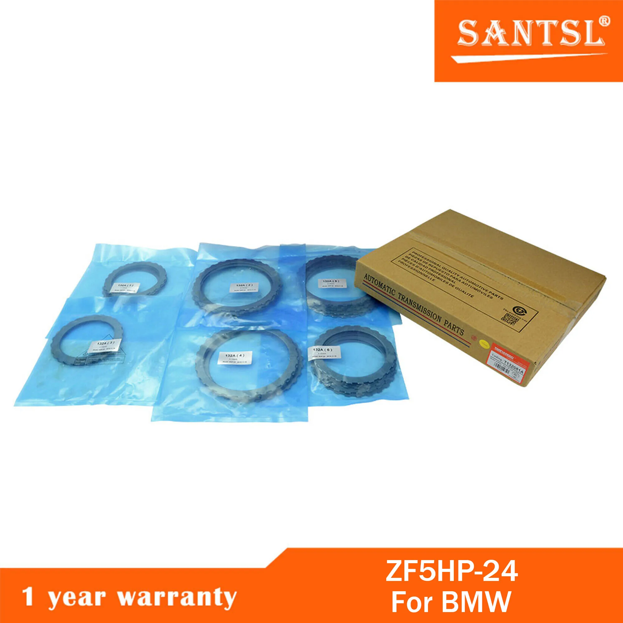 ZF5HP-24 Automatic Gearbox Transmission Clutch Plates Steel Kit For BMW AUDI T132081A Car Accessory