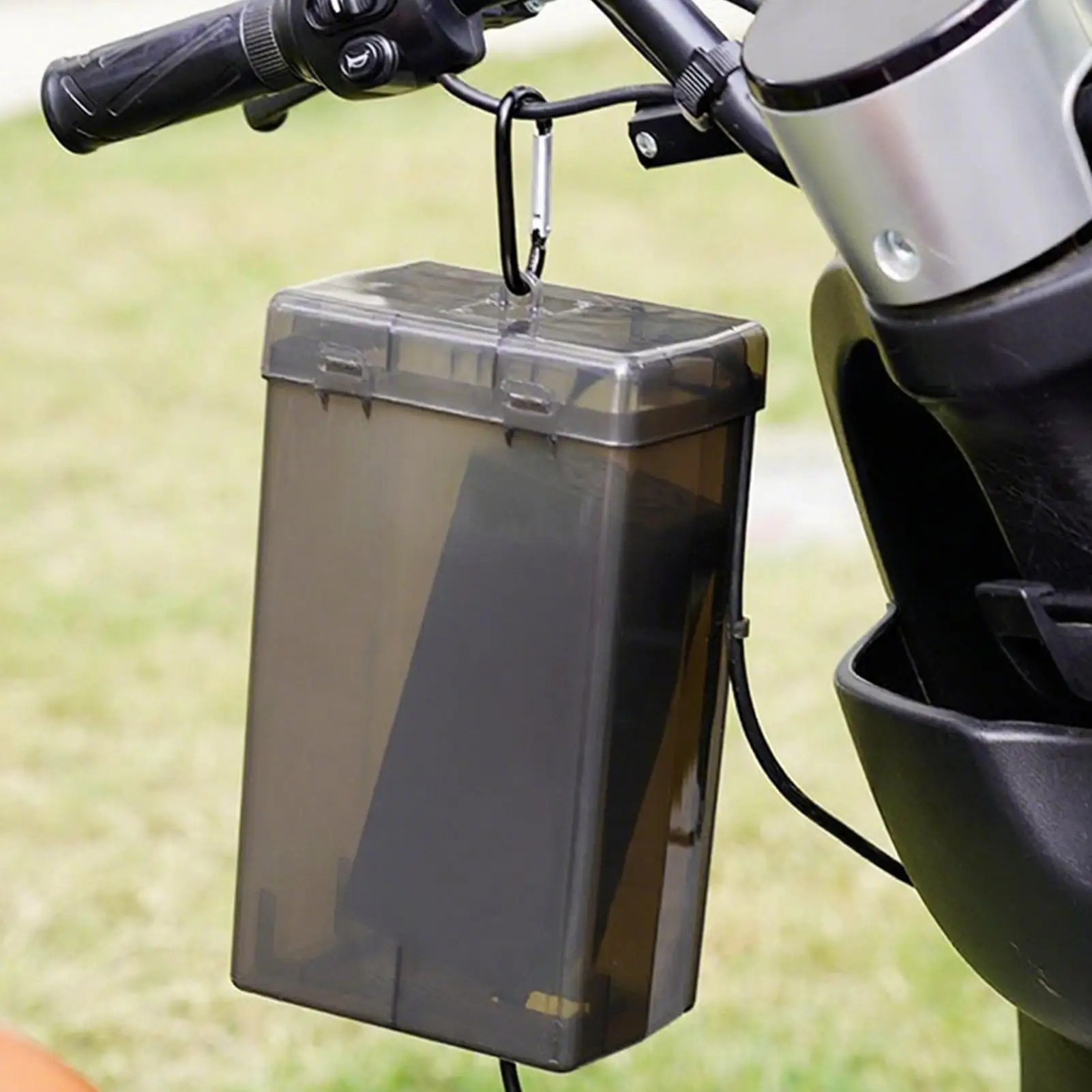 

Motorcycle Charger Case Rainproof UV-Resistant Protector Electric Vehicle Charger Rain Protector For All Weather Storage Parking