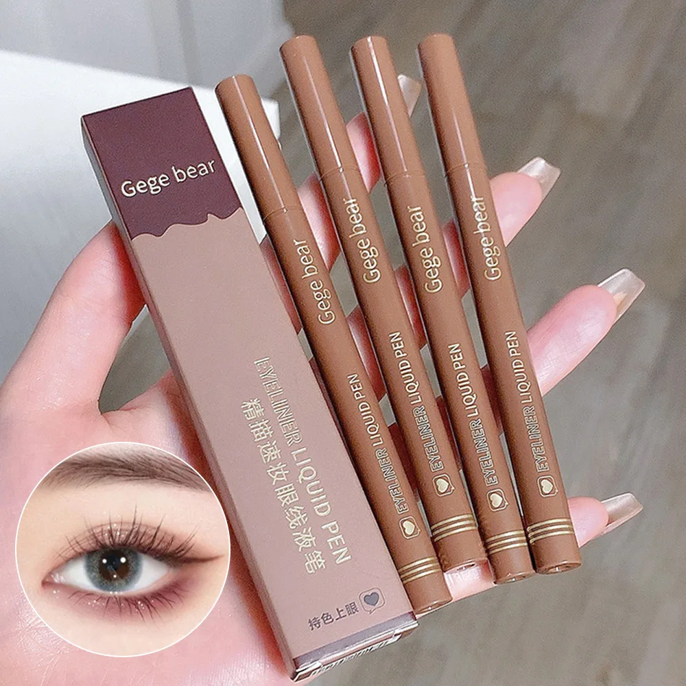 

Gege Bear Liquid Eyeliner Pen Waterproof, Smudge-proof, Fast and Precise Makeup, Quick and Smooth Drying