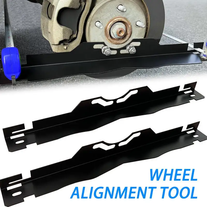 

Wheel Alignment Tool 2X Toe Alignment Plates Accurate Measurement Quick Measuring Aid Heavy Duty Stainless Steel Equipment For