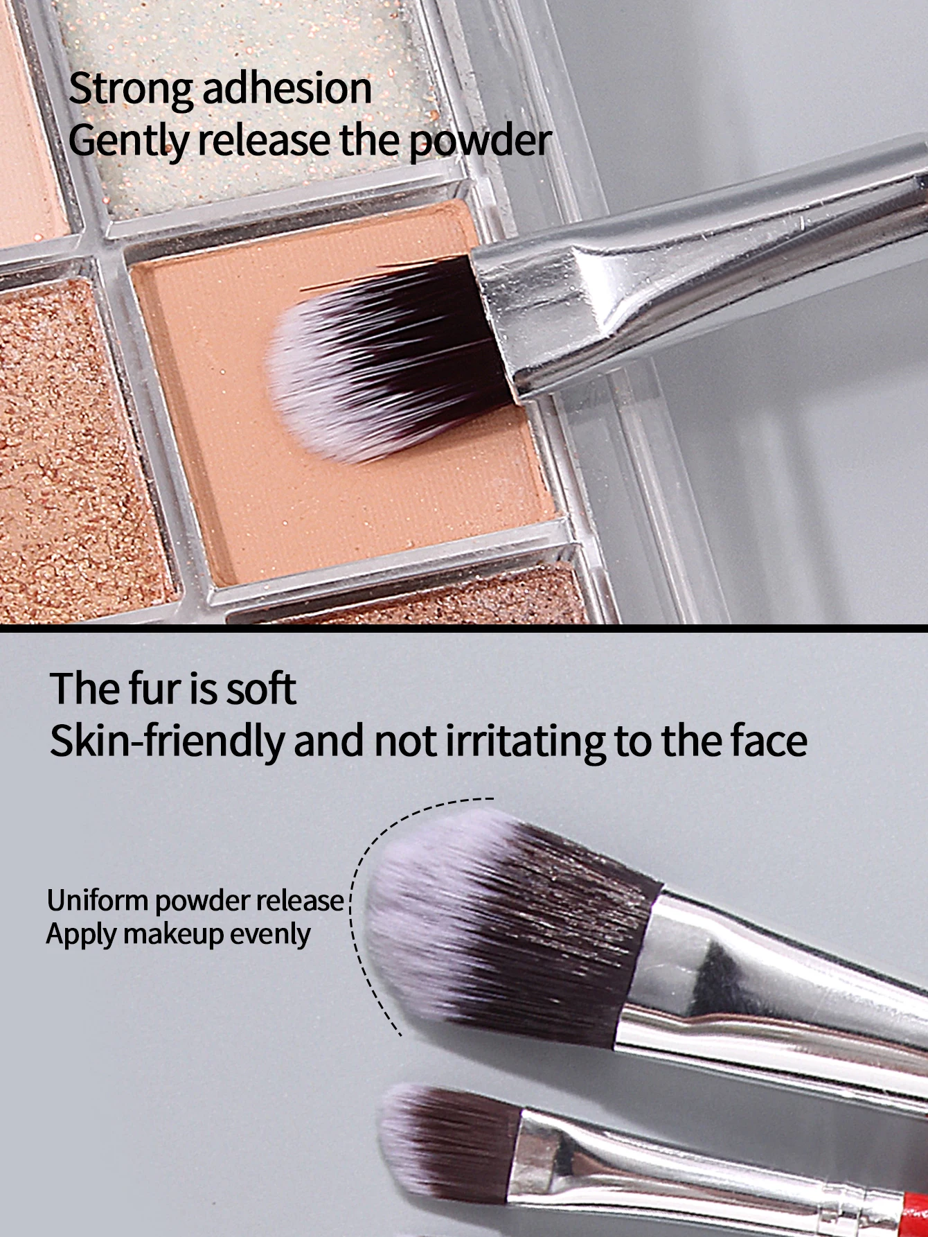 20pcs high-end makeup brush set, ultra-thin brush head,eyeshadow/concealer/foundation brush, complete set of beauty brushes