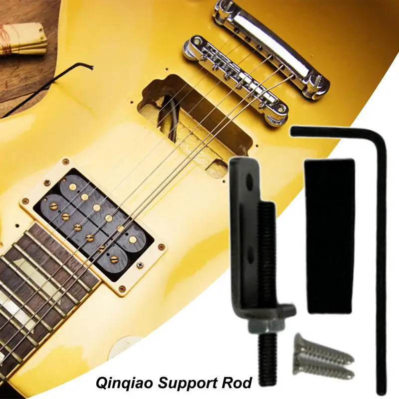 Electric Guitar Bridge Tremolo Support Tremolo Stopper Stabilizer Rod For String Bridge Lightweight Design Tremolo Stop