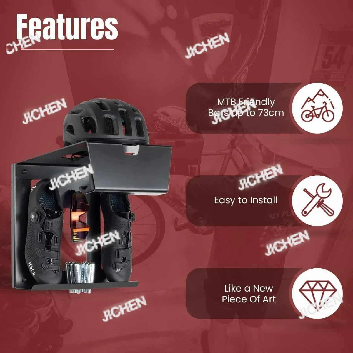 

Настенный кронштейн для велосипеда HZ, крючок для внутреннего велосипеда