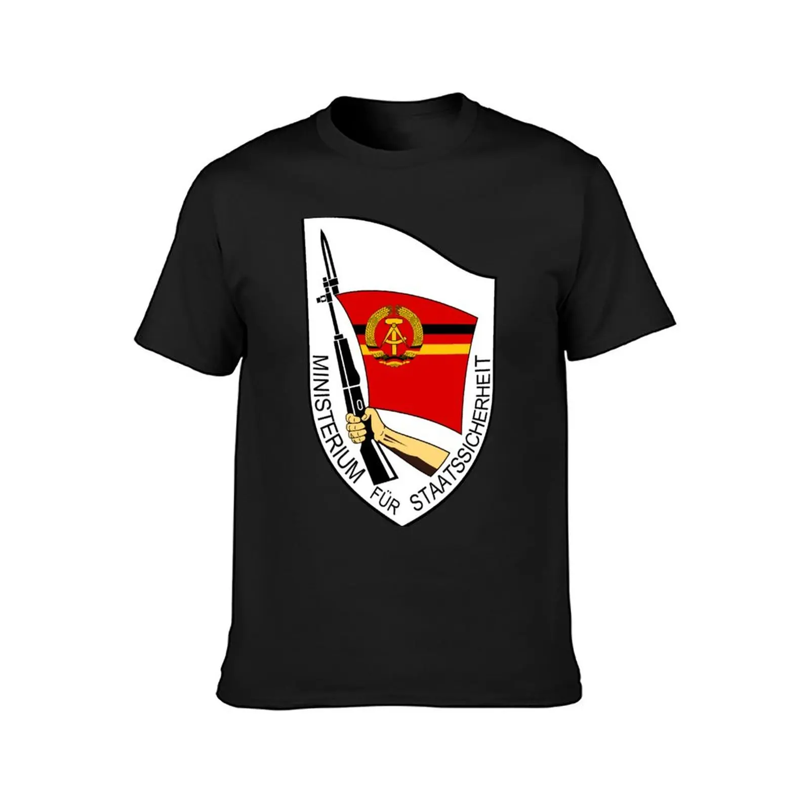 Stasi Ministry State Security - GDR DDR East Germany T-Shirt shirts graphic tees summer top heavyweight t shirts for men