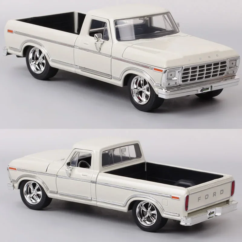 Diecast 1:24 F150 F-150 Raptor Pickup 1979 camión de carga modelo