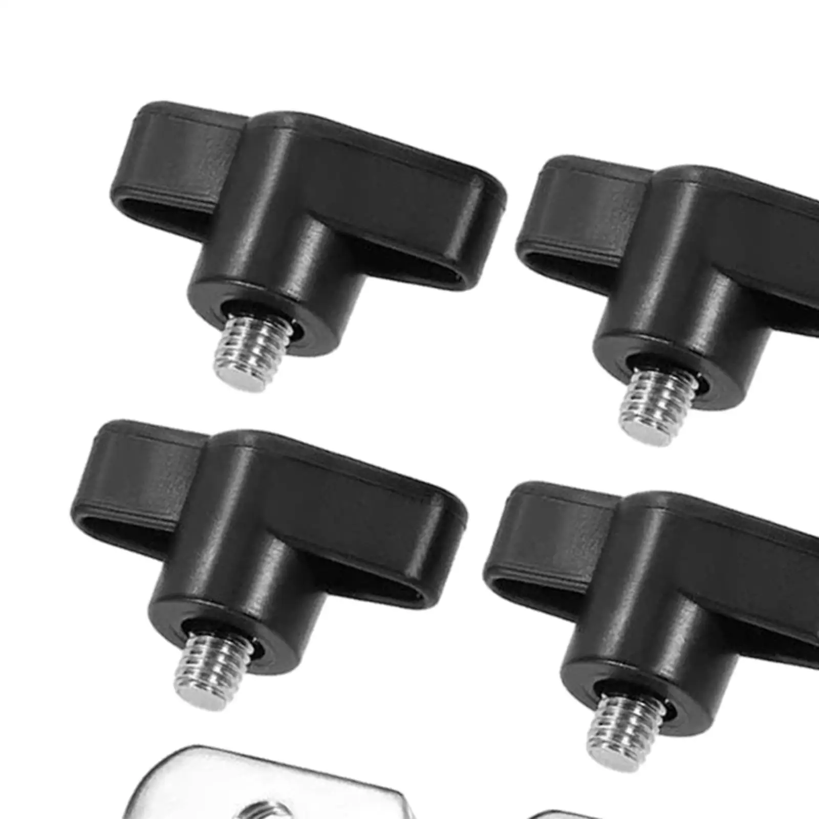 Kayak Screws Nuts Hardware ABS Durable Track Mount Kit for Canoe Rowing Watercraft Dinghy