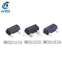 50PCS MMUN2111LT1G MMUN2111 A6A ,MMUN2112LT1G MMUN2112 A6B , MMUN2113LT1G MMUN2113 A6C , SOT-23 Digital transistor