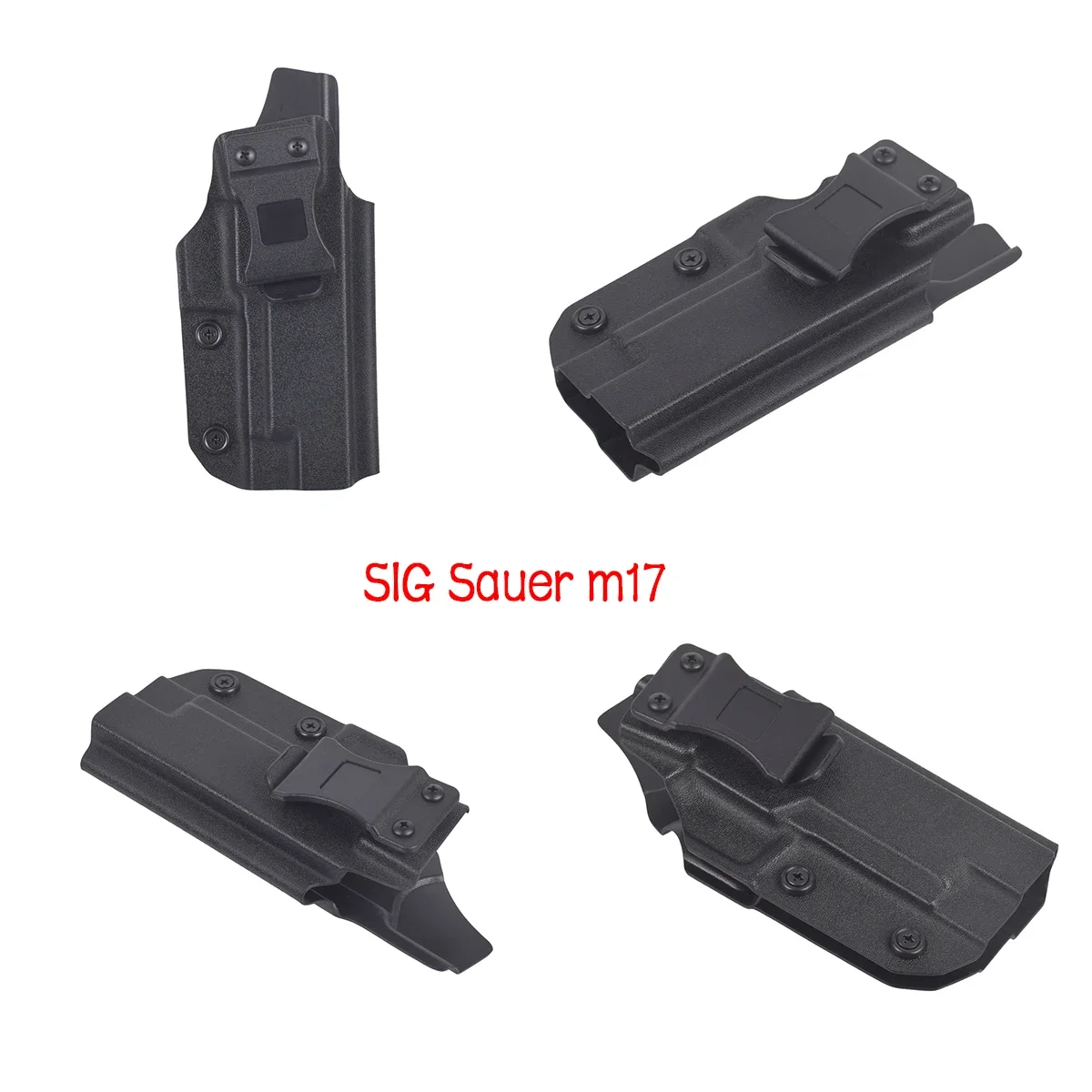 Funda táctica para pistola de mano derecha para Sig Sauer P365 SP, 2022, M17, M18, Kydex, IWB, pretina interior personalizada, funda de pistola de transporte oculto