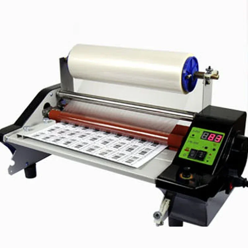 Single-Sided Hot Lamination Machine, Self-adhesive Crystal Label, Cold Lamination, Photo Book Laminating Machine, FM-360S