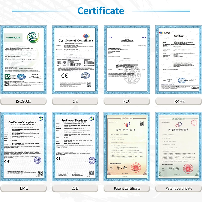 Railway Station P3 LED Screen Display Advertising Lightbox Muppy with Cell Phone Charging