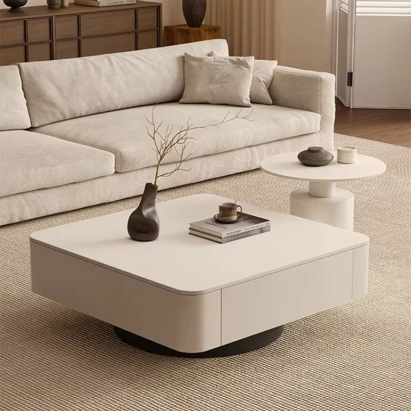 

Luxury Storage Coffee Table Modern Living Room Center Small Designer Coffee Table Unique Minimalist Mesa Auxiliar Home Furniture
