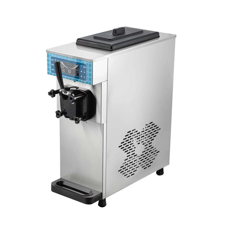 

New Desktop Single Head Fast Ice Cream Maker Energy-Saving 220V/110V Soft Ice Cream Machine for Food Shops