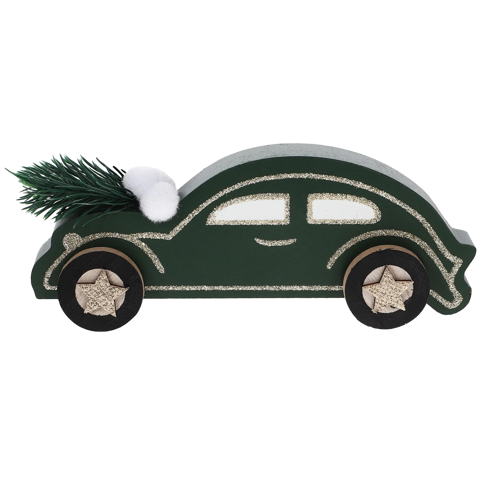 سيارة خشبية عيد الميلاد الجدول محور زينة عيد الميلاد للمنزل مكتب الجرف المطبخ سطح المكتب احتفالي زخرفة سيارة خشبية