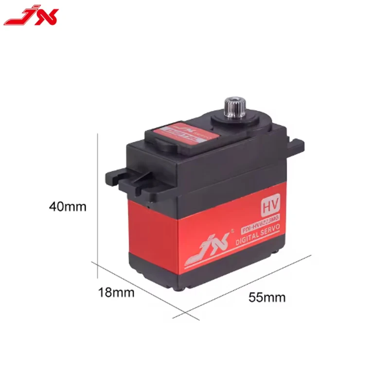 JX Servo PDI-HV6223MG 8,4 V 23 KG 0,16 sek. Metallgetriebe Digital Standard Servo für RC Auto Roboter Flugzeug Flugzeug Teile
