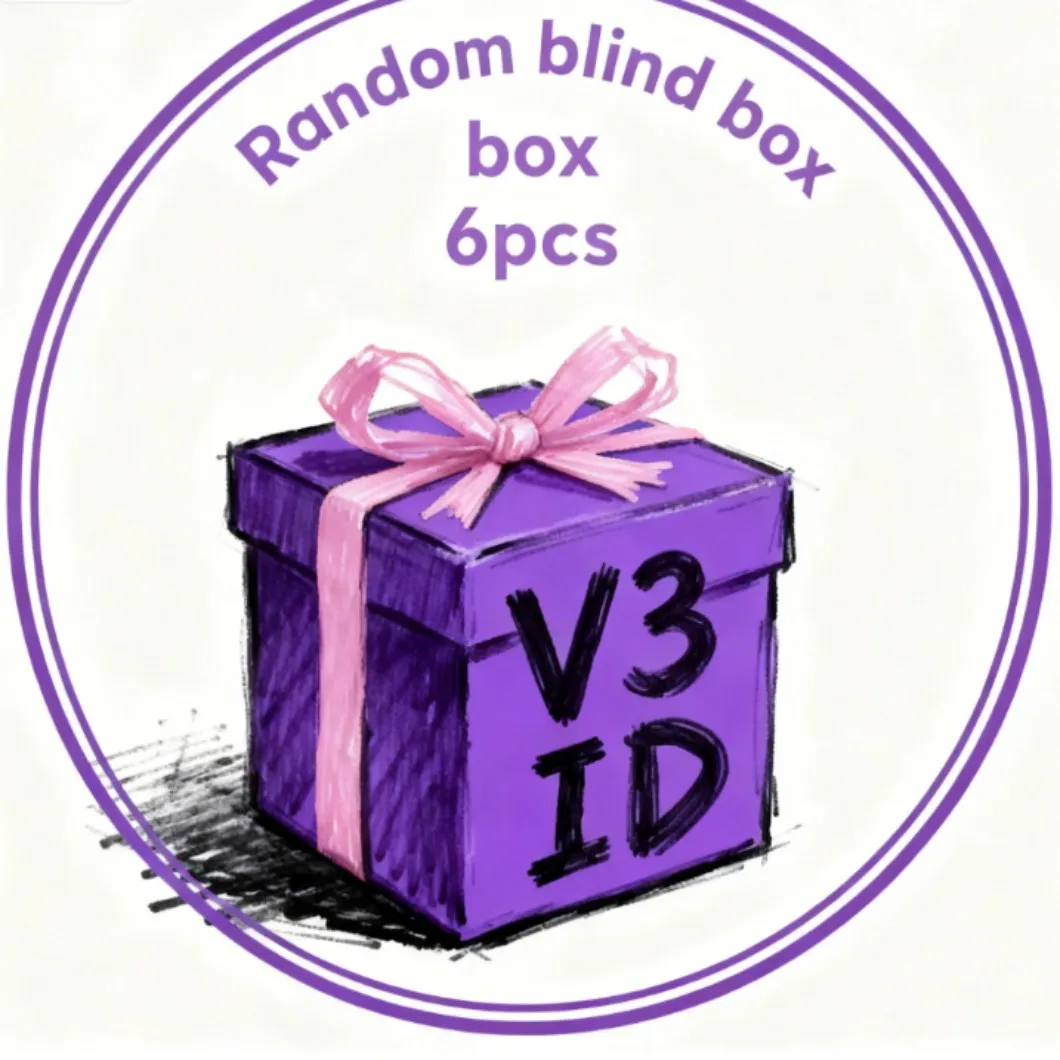 2025_ دمية عند الطلب V3 صندوق مفاجآت لعبة شخصيات كرتونية فرح غامض من الفينيل دمية قطيفة سلسلة مفاتيح هدية للأطفال ~%