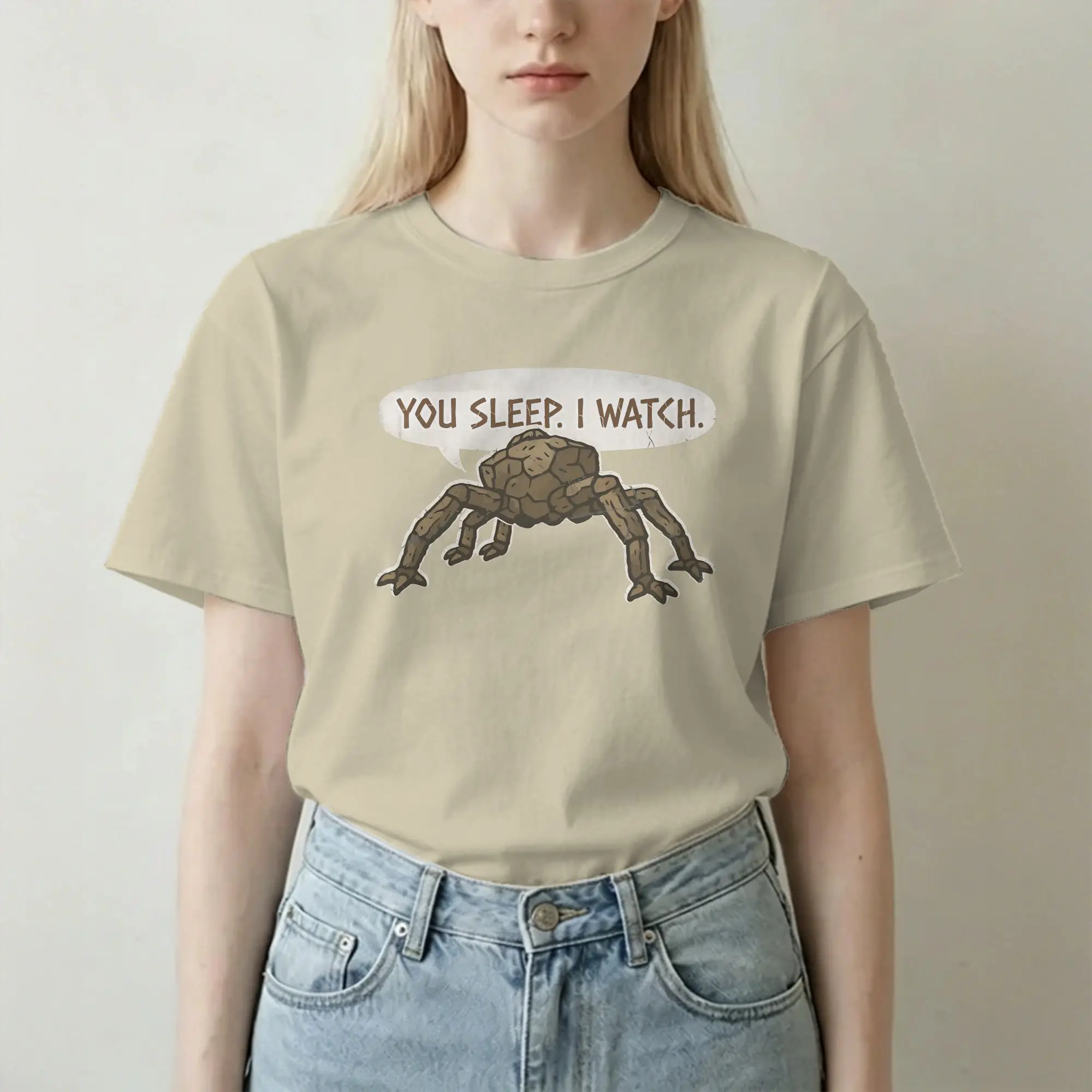 Project Hail Mary Rockys You Sleep I Watch for Men Women T Shirts   Tees Short Sleeve Round Neck T-Shirt Pure Cotton Clothing