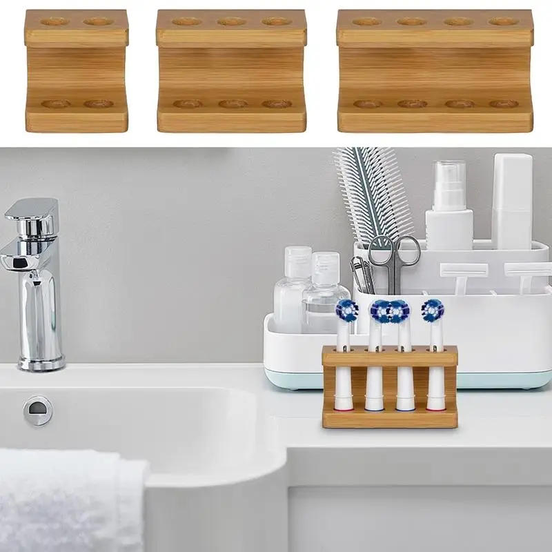 Elektrischer Zahnbürstenkopfhalter mit mehreren Steckplätzen, für Zuhause, Mini, tragbar, langlebig,
