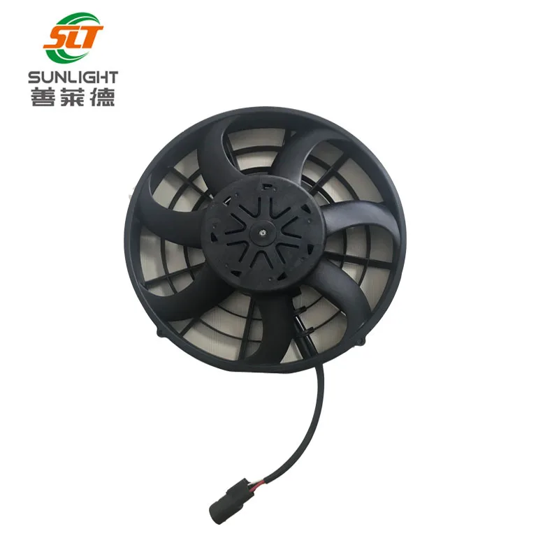 14In 350W Waterproof Brushless Commercial Bus 12v Dc Car Radiator Fan
