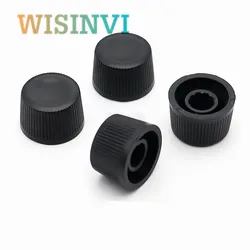 10PCS Plastic Knob Cap Diameter 16mm Height 10.5mm Potentiometer Encoder Knob Flower Shaped / D Shaped Inner Hole 6mm