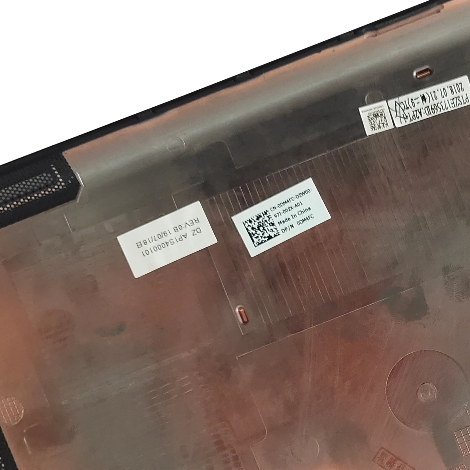 ฝาครอบด้านล่างเคสแล็ปท็อปสำหรับ Del latitu 5580 E5580 3520 M3520ฝาครอบขนาดใหญ่0DM4FC E