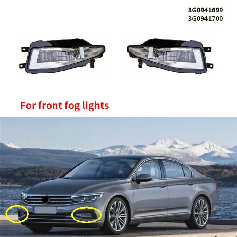 

Auto Front Fog Light Assembly For VW Magotan 2020-2022 PASSAT B9