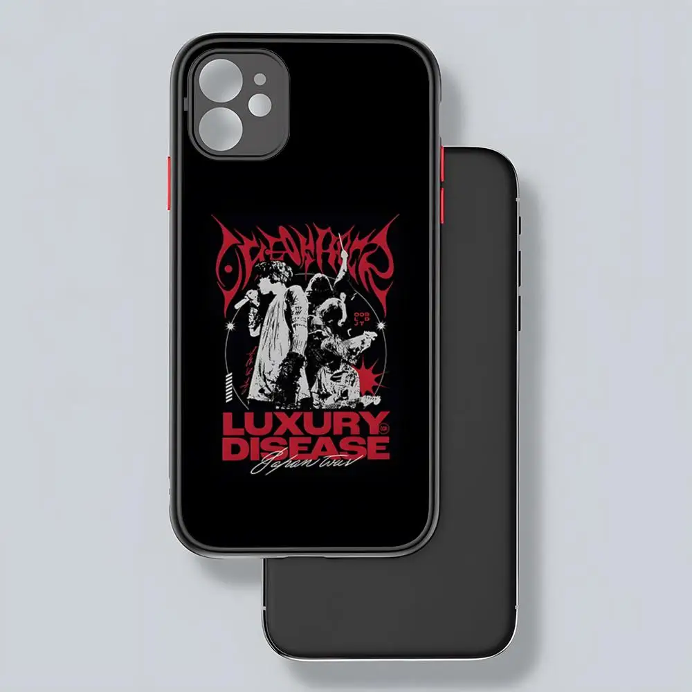 MINISO ONE OK ROCK Phone Case Matte Transparent For 16 15 IPhone 12 11 13 Pro Max X XR 8 Plus Back Cover