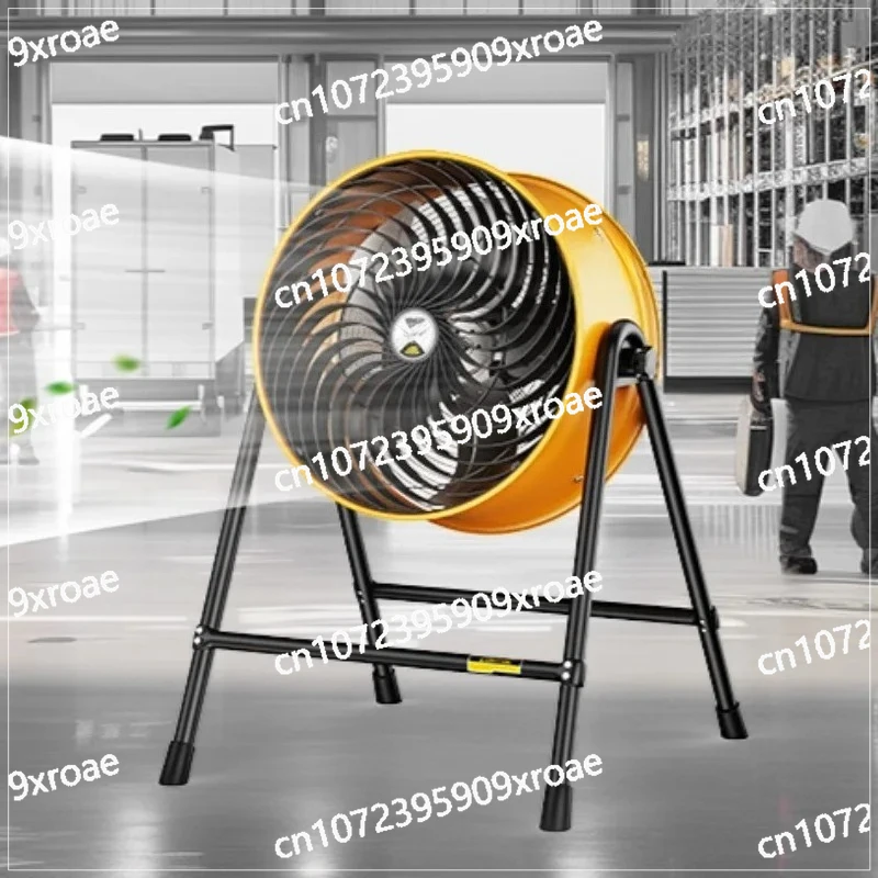 

Промышленный напольный вентилятор с 5 лопастями, 220В, высокомощный, металлический, 24 дюйма