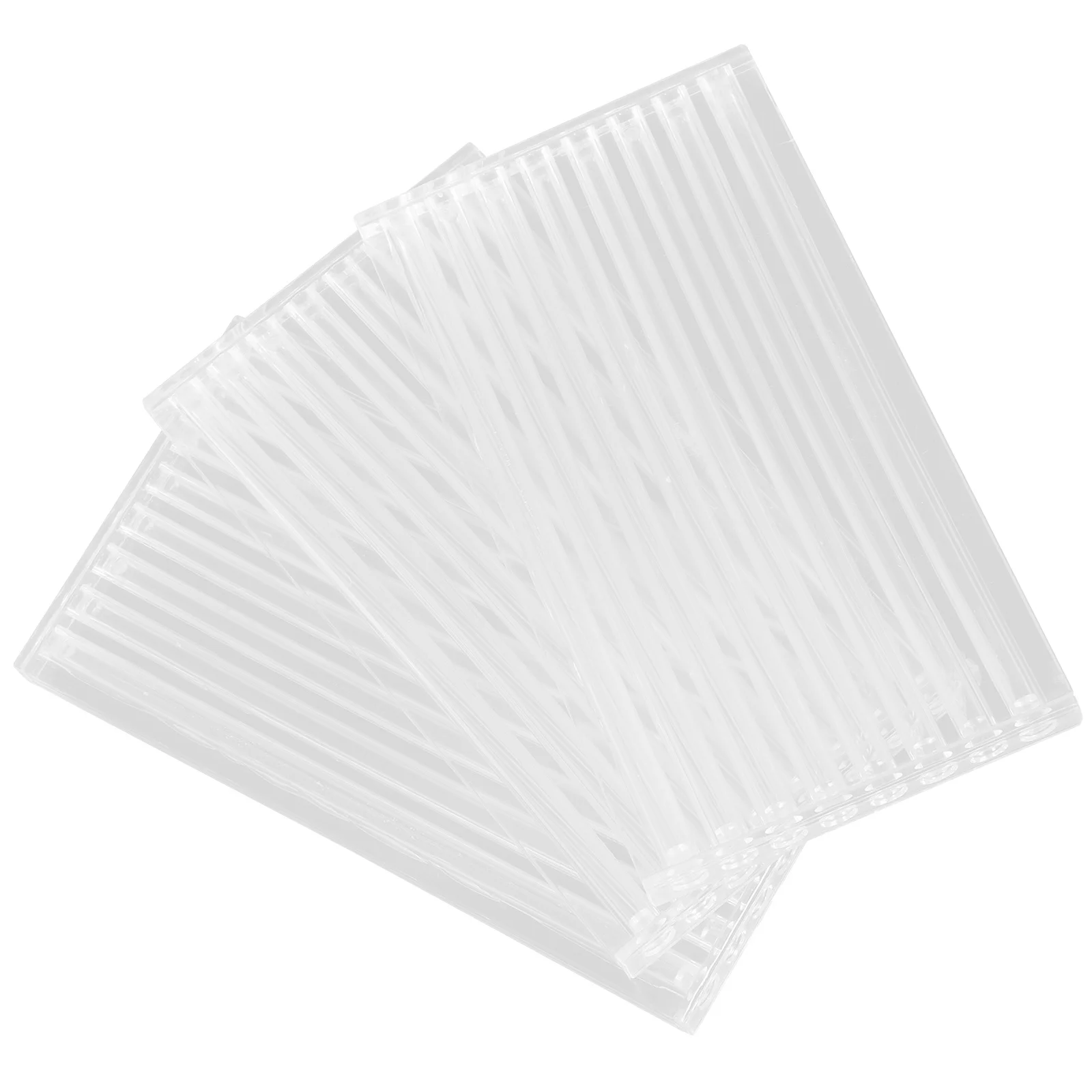 

3Pcs Incense Tube Acrylic Transparent Storage Tubes Household Incense Stick Container Portable Protective Holder