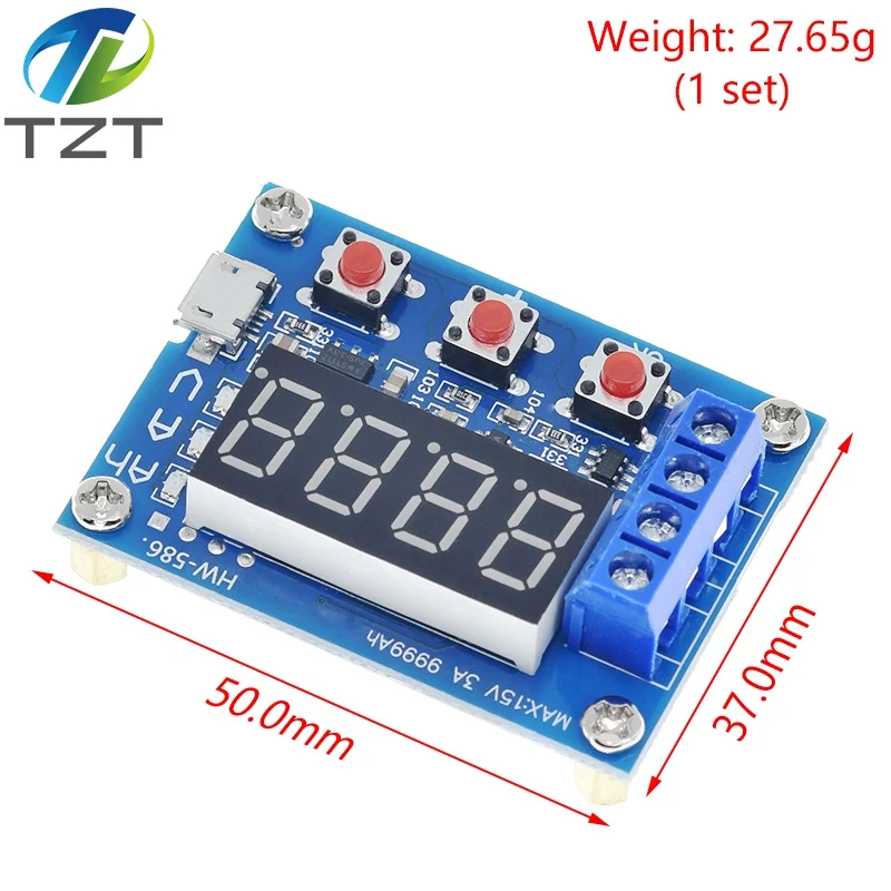 ZB2L3 Li-ion Lithium Lead-acid Battery Capacity Meter Discharge Tester Analyzer