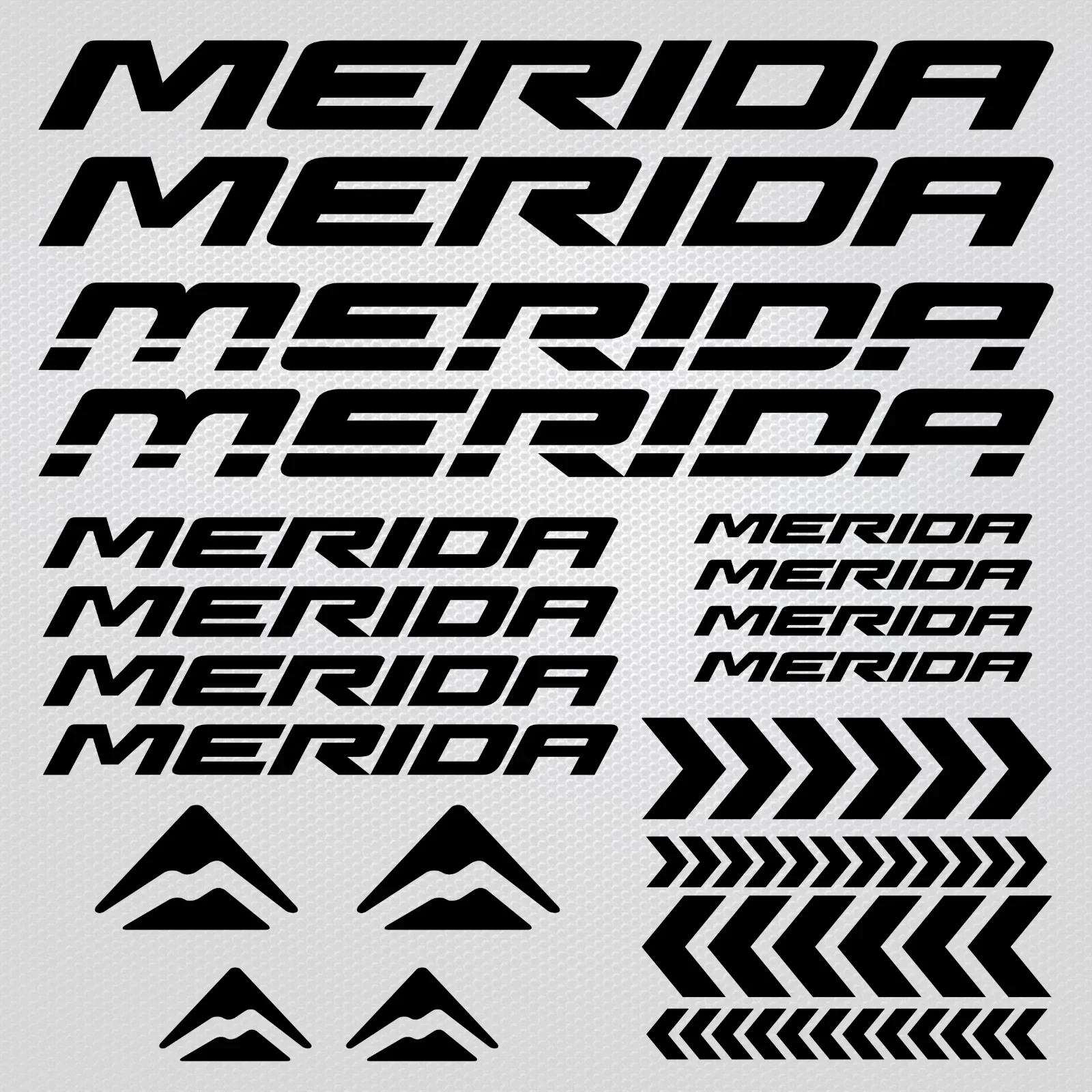 

Autocollants pour cadre de vélo de route et VTT, étiquette pour MENDIZ byTOPC