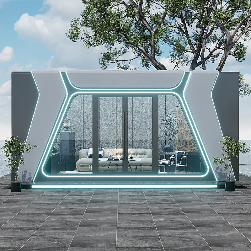 Fashion Safe Space Capsule House Camp Hotel Recreational Villa Custom Mobile Home Space Capsule House Price Modern Modular House