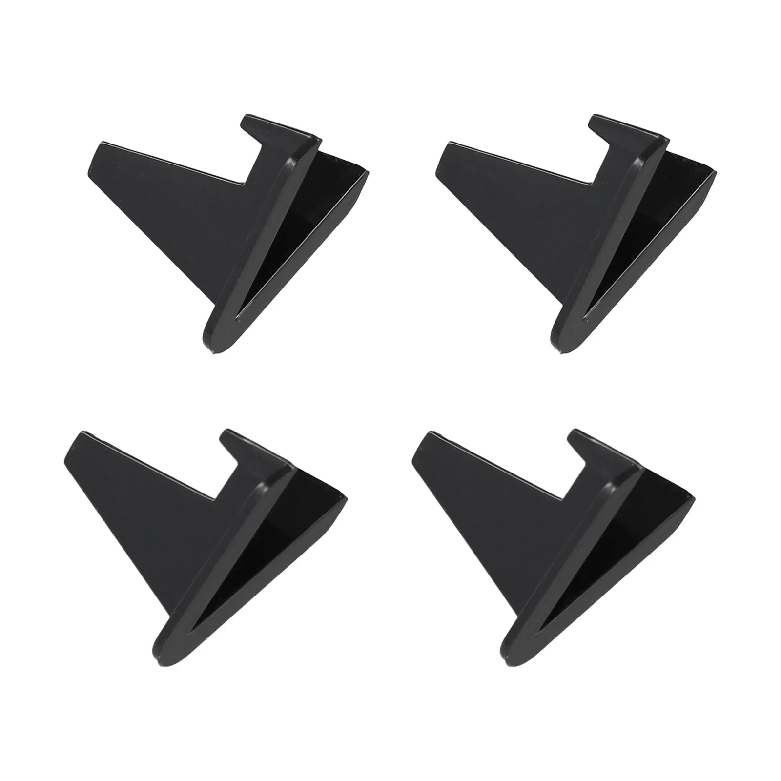 10pcs Black Acrylic Coin Display Stand Holders Small Easel Rack Card Commemorative Challenge Coin Capsule Holder Support