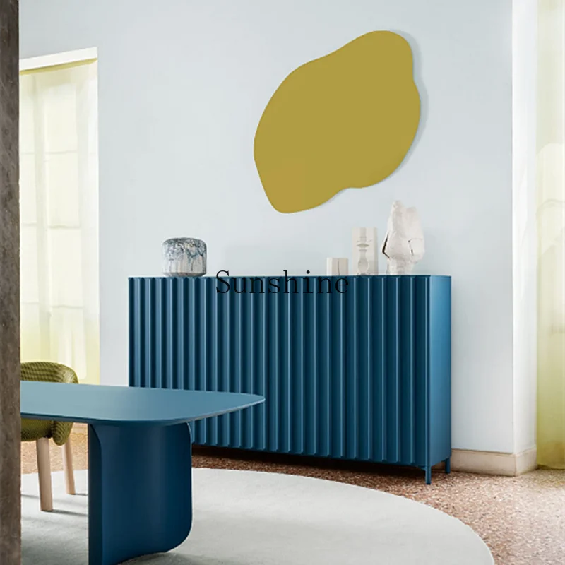 

Simple modern dining side French minimalist shoe cabinet light luxury design Nordic entrance entrance