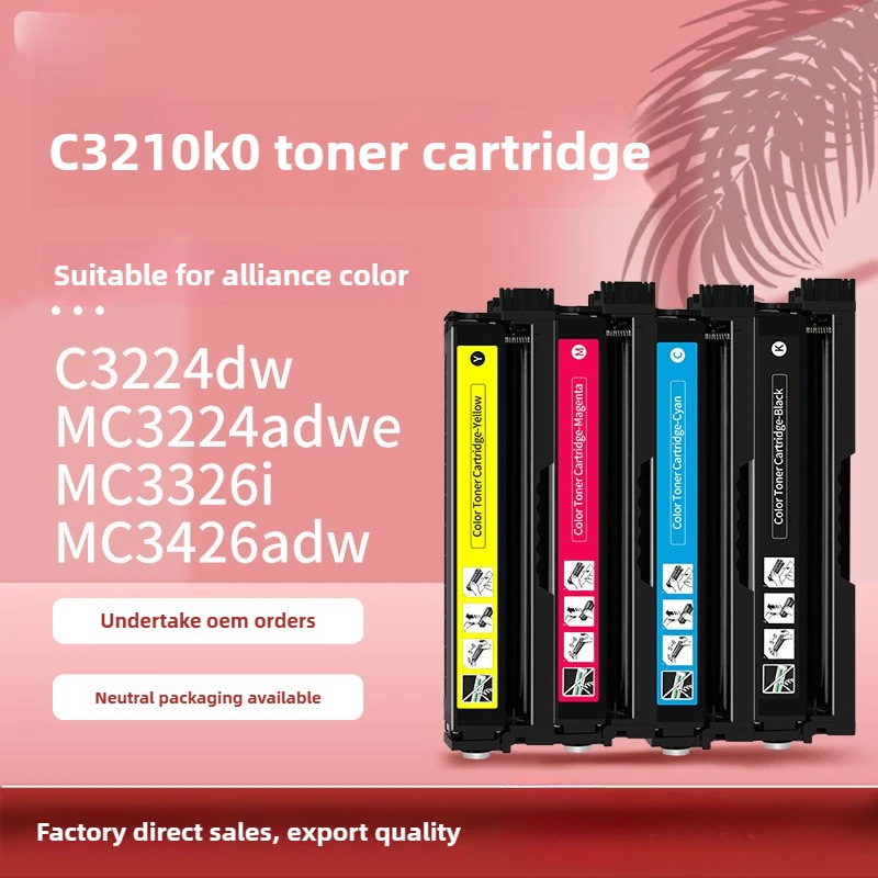 Compatible for C3210K0 Lexmark 2500 Pages MC3224dw toner cartridge MC3426adw C3326dw C3426dw Mc3426adw MC3224i MC3326i MC3426i