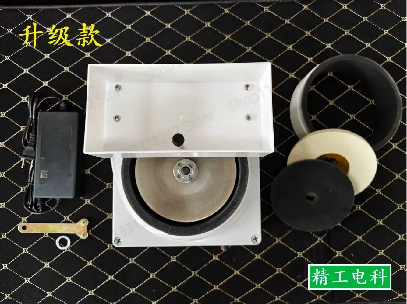 Portable Electric Flat Grinder 0-5000RPM Variable Speed Water Cooled Sharpener Polisher for Gem Knife