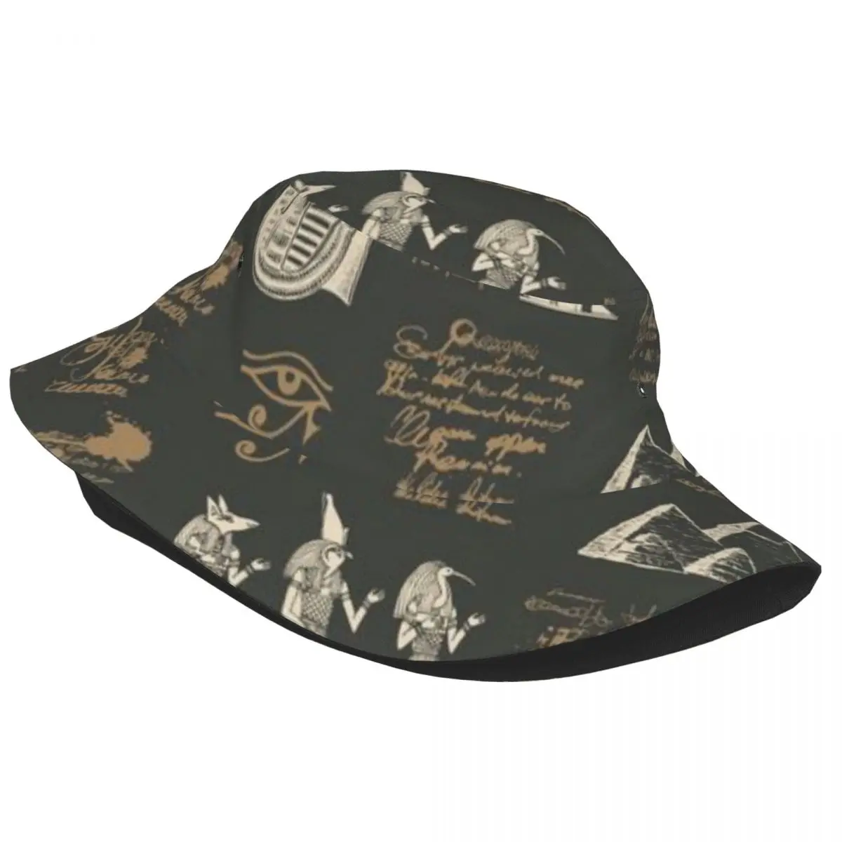 Fisherman Hat Unisex Bob Cap Ancient Egypt Theme Hip Hop Gorros Panama