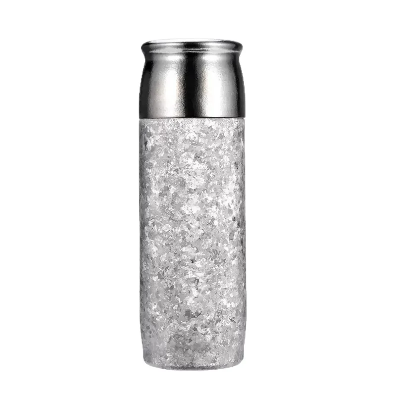Pure titanium magnetic cover thermos cup health tea separation stuffy teacup light luxury