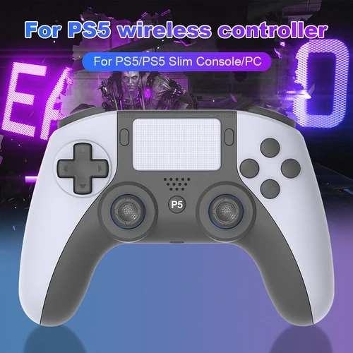 Imagen 2 del producto Para controlador Ps5, conexión perfecta por vibración, Control Bluetooth para Sony PlayStation 5, consola de videojuegos, accesorios para mando de PC