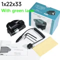 With green laser