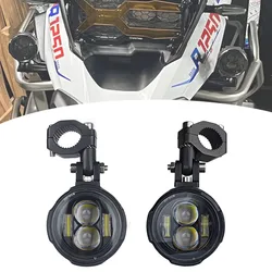 Motorcycle LED Spotlight Headlight Motorcycle LED Fog Lights farol Moto Auxiliar Fog Lamp For BMW R1200GS R1250GS F800GS F700GS.