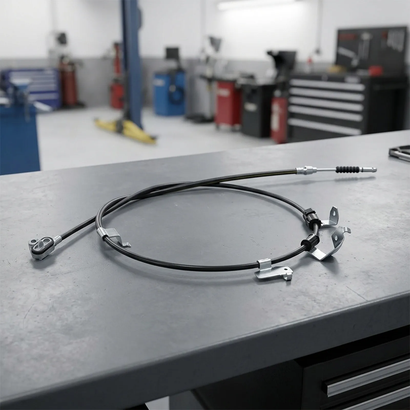 OEM 46430-12580 Parking Brake Cable As Shown In The Picture Handbrake Cable Non-deformation Design Practical Use