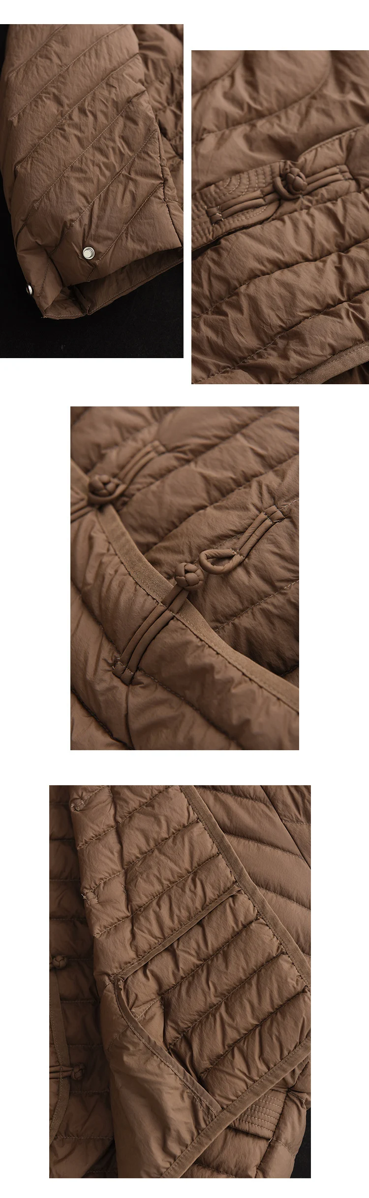 Schinteon Women Ultralight White Duck Down Jacket Over Size Loose Casual Autumn Winter Outwear Vintage Coat 2026 New