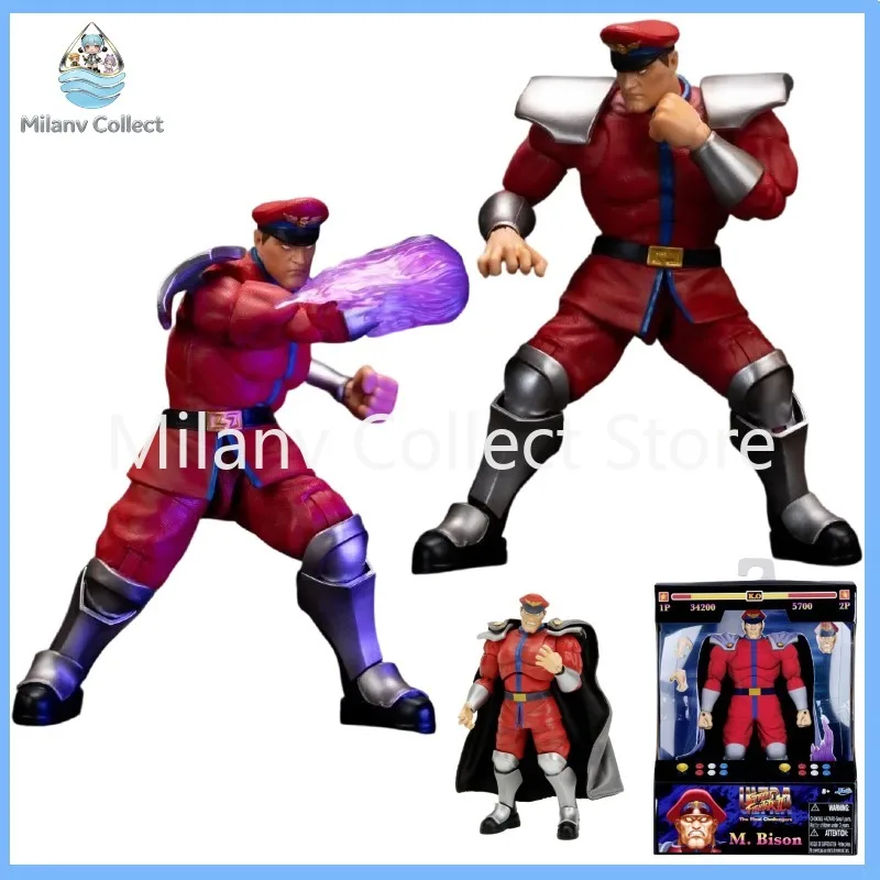 

In Stock Original Jada Toys 1/12 Street Fighter II M. Bison (Vega) Action Figure 6 Inch Collectible Model Doll Toys Gift